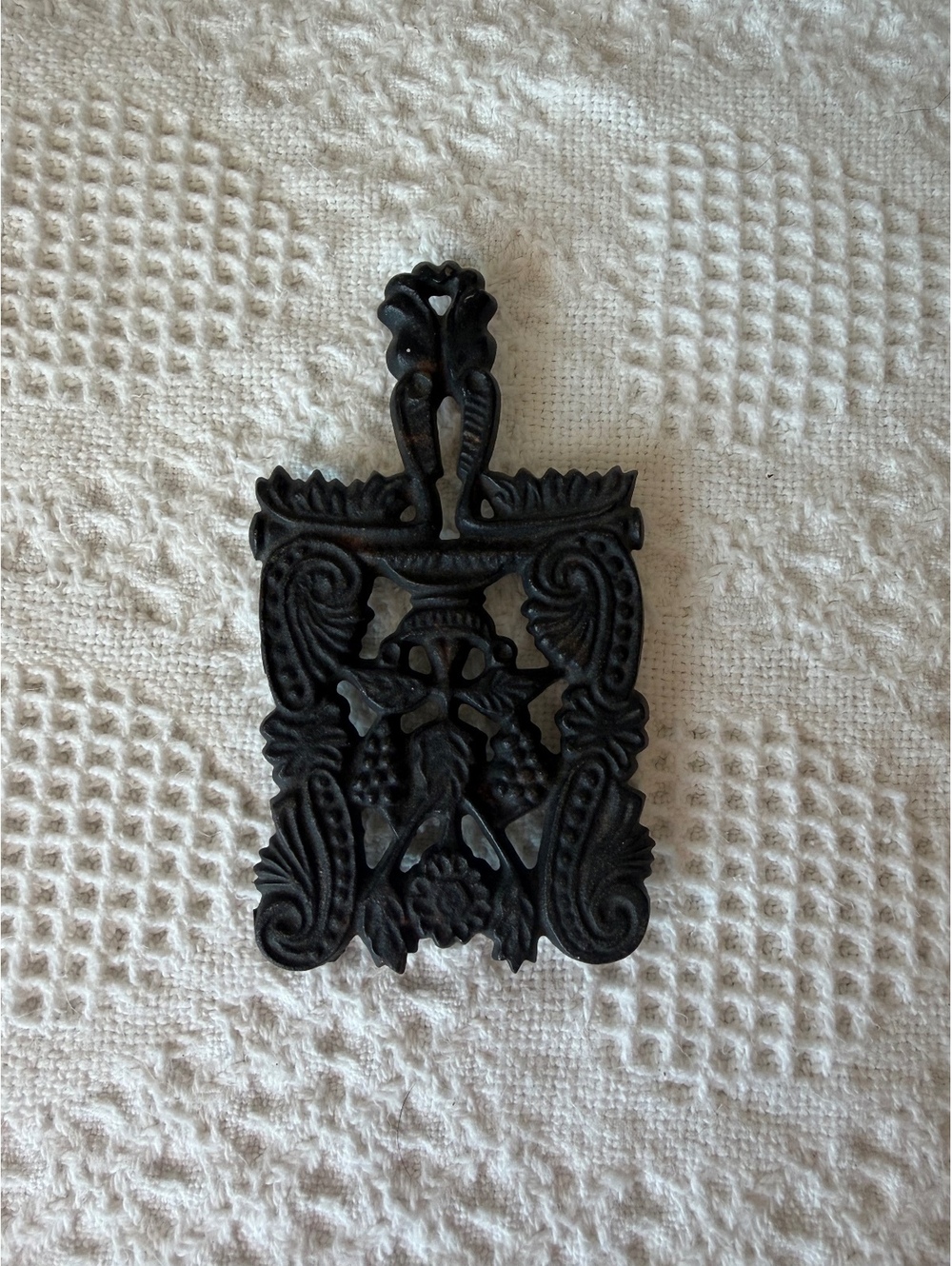 Cast iron trivet